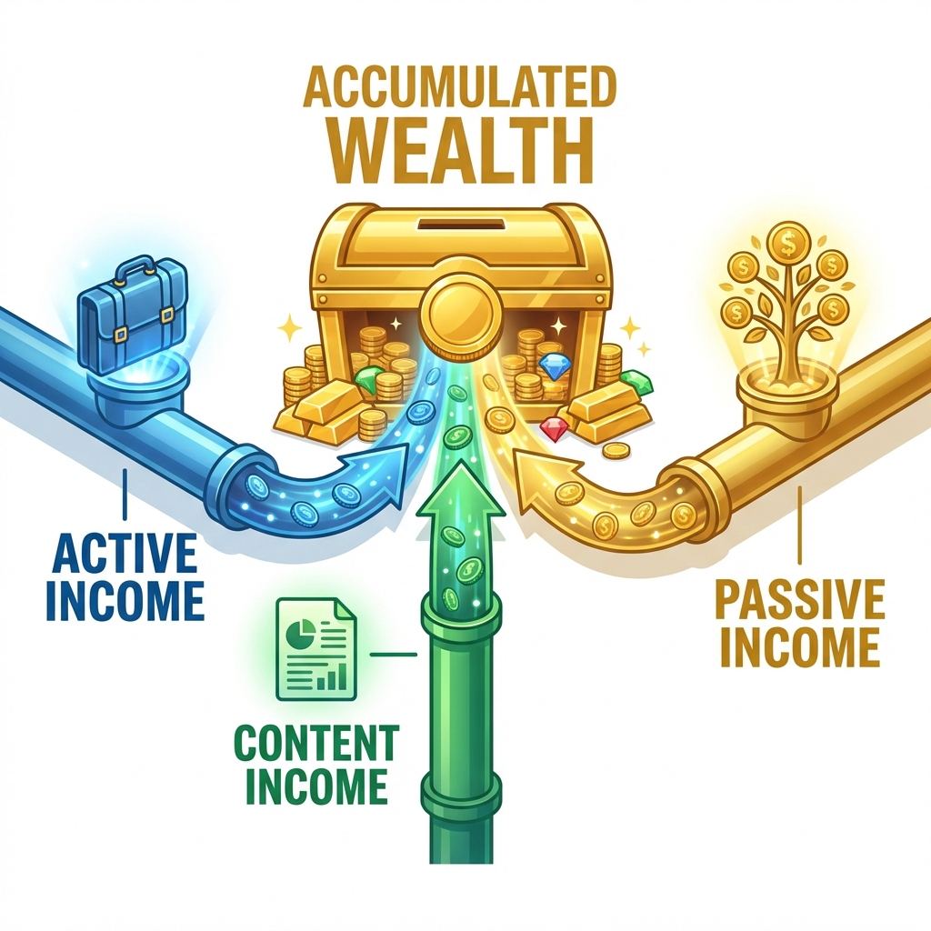 N잡러의 수입 다각화 구조